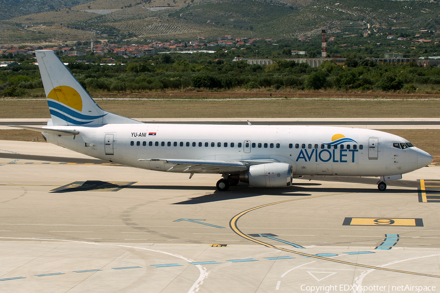 Aviolet Boeing 737-3H9 (YU-ANI) | Photo 395429