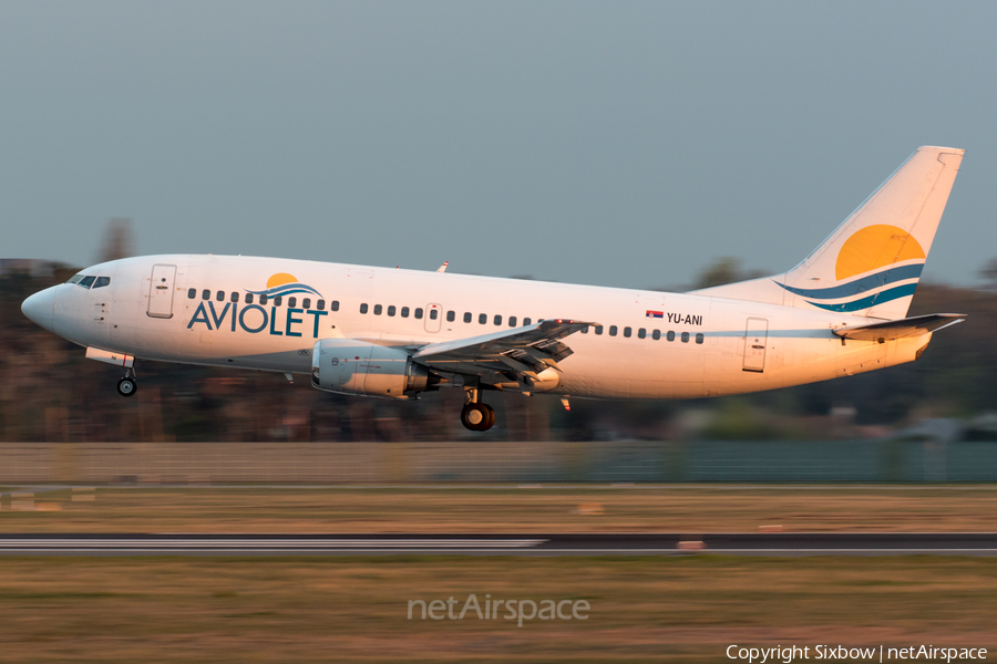 Aviolet Boeing 737-3H9 (YU-ANI) | Photo 323581