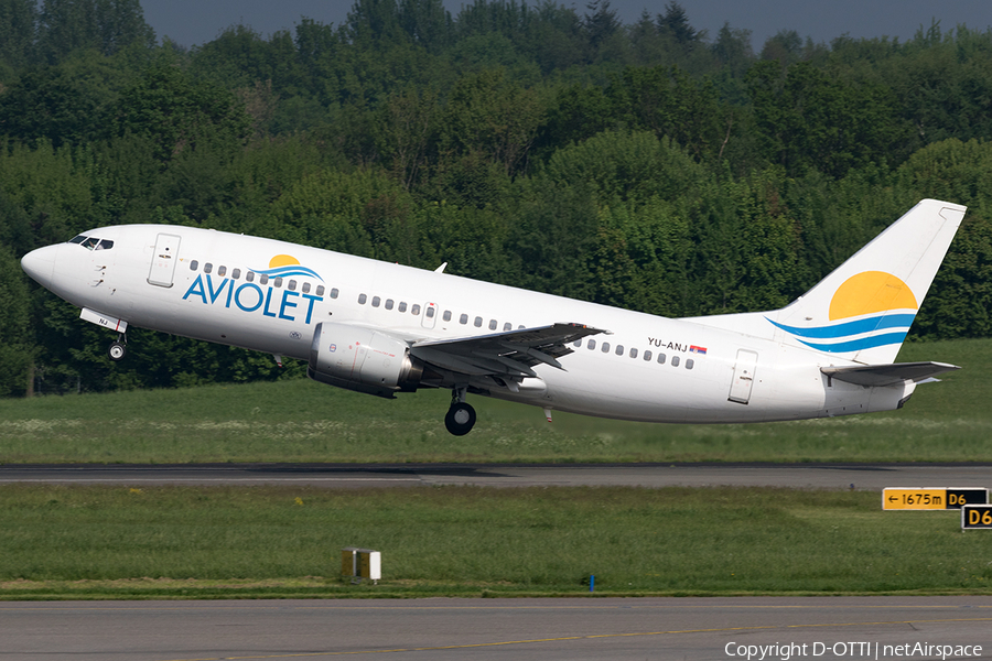 Aviolet Boeing 737-3H9 (YU-ANJ) | Photo 163594