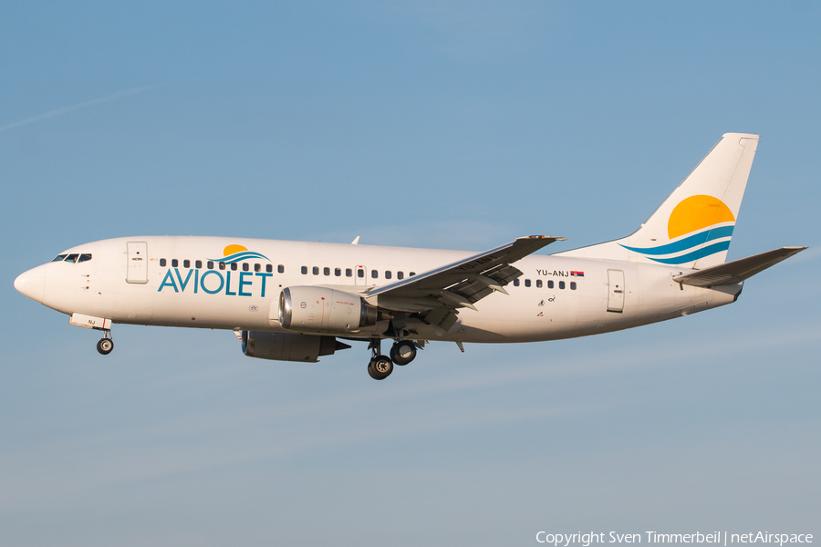 Aviolet Boeing 737-3H9 (YU-ANJ) | Photo 168863