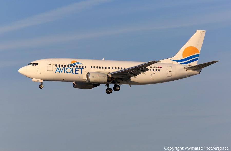 Aviolet Boeing 737-3H9 (YU-ANJ) | Photo 168940