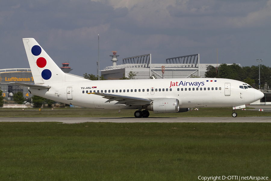 JAT Airways Boeing 737-3H9 (YU-ANJ) | Photo 290451