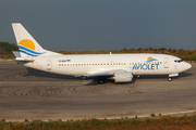 Aviolet Boeing 737-3H9 (YU-ANK) at  Corfu - International, Greece