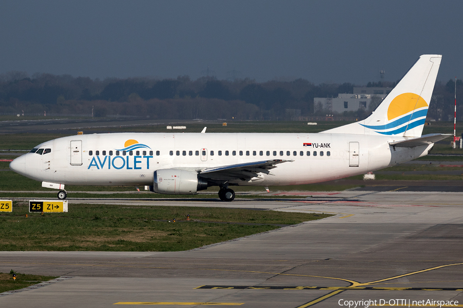 Aviolet Boeing 737-3H9 (YU-ANK) | Photo 153418