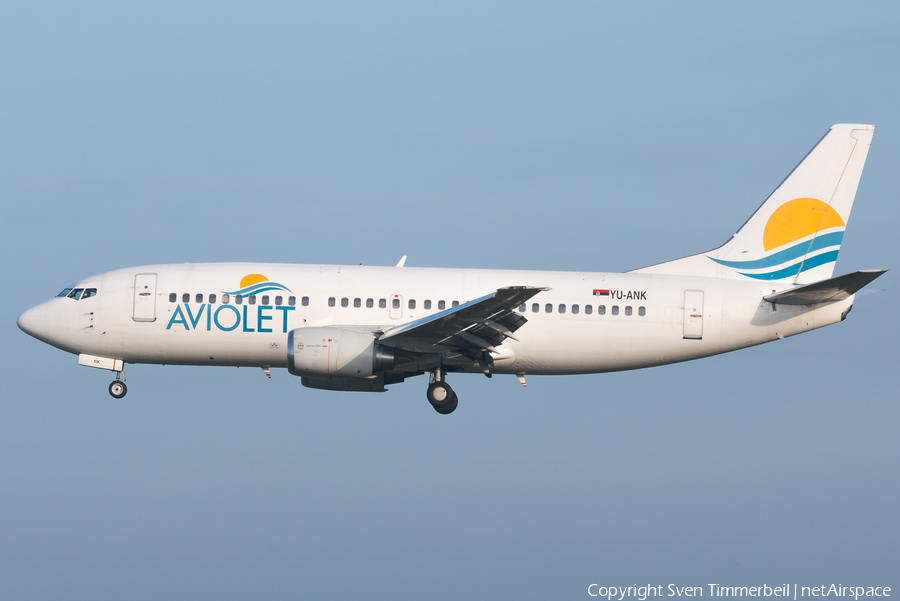 Aviolet Boeing 737-3H9 (YU-ANK) | Photo 153490