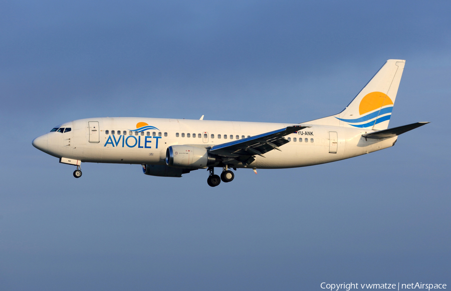 Aviolet Boeing 737-3H9 (YU-ANK) | Photo 153498