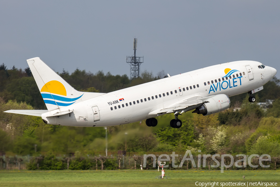 Aviolet Boeing 737-3H9 (YU-ANK) | Photo 160743