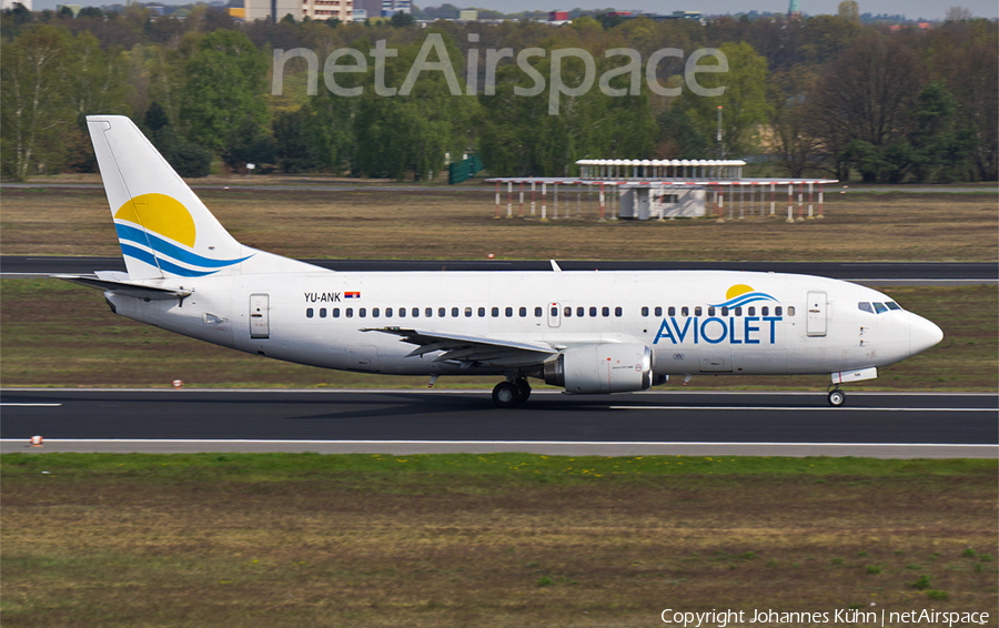 Aviolet Boeing 737-3H9 (YU-ANK) | Photo 106798