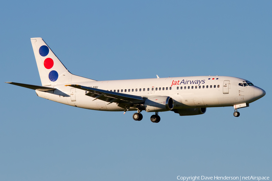 JAT Airways Boeing 737-3H9 (YU-ANV) | Photo 11143