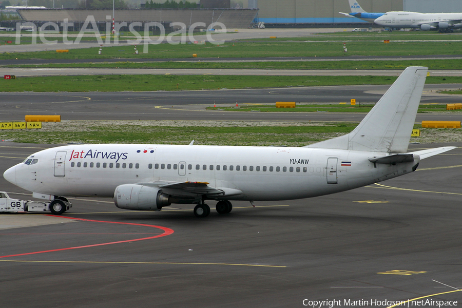 JAT Airways Boeing 737-3H9 (YU-ANW) | Photo 8864