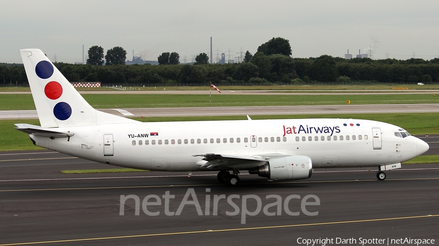 JAT Airways Boeing 737-3H9 (YU-ANW) | Photo 206760