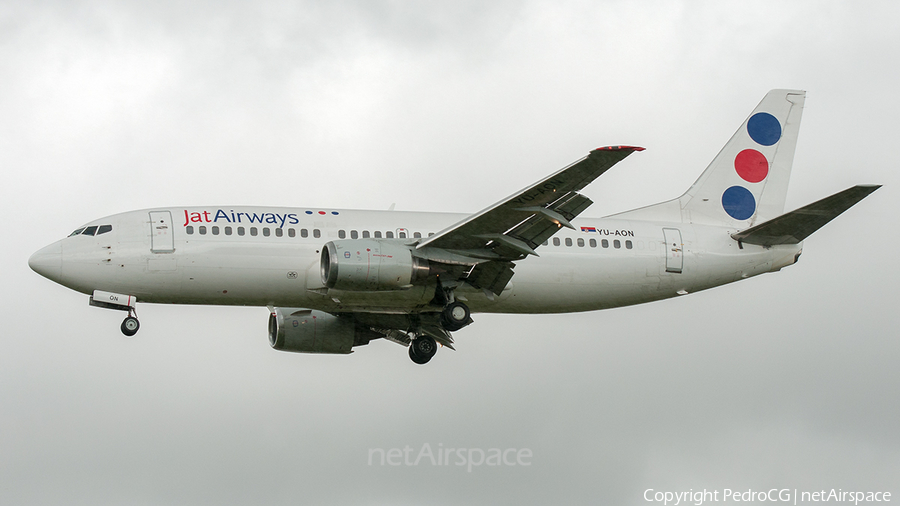 JAT Airways Boeing 737-3Q4 (YU-AON) | Photo 467950