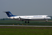 Montenegro Airlines Fokker 100 (YU-AOT) at  Vienna - Schwechat, Austria