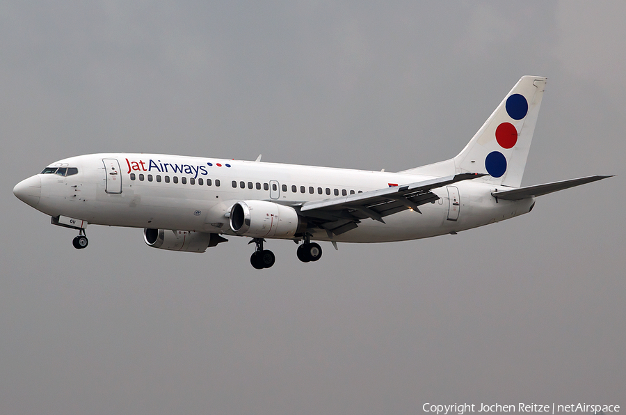 JAT Airways Boeing 737-322 (YU-AOU) | Photo 31856
