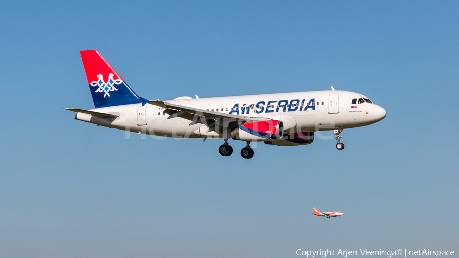 Air Serbia Airbus A319-132 (YU-APA) | Photo 281913
