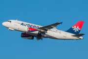 Air Serbia Airbus A319-132 (YU-APA) at  Amsterdam - Schiphol, Netherlands