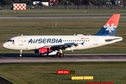 Air Serbia Airbus A319-132 (YU-APA) at  Dusseldorf - International, Germany