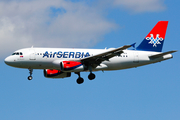 Air Serbia Airbus A319-132 (YU-APA) at  London - Heathrow, United Kingdom