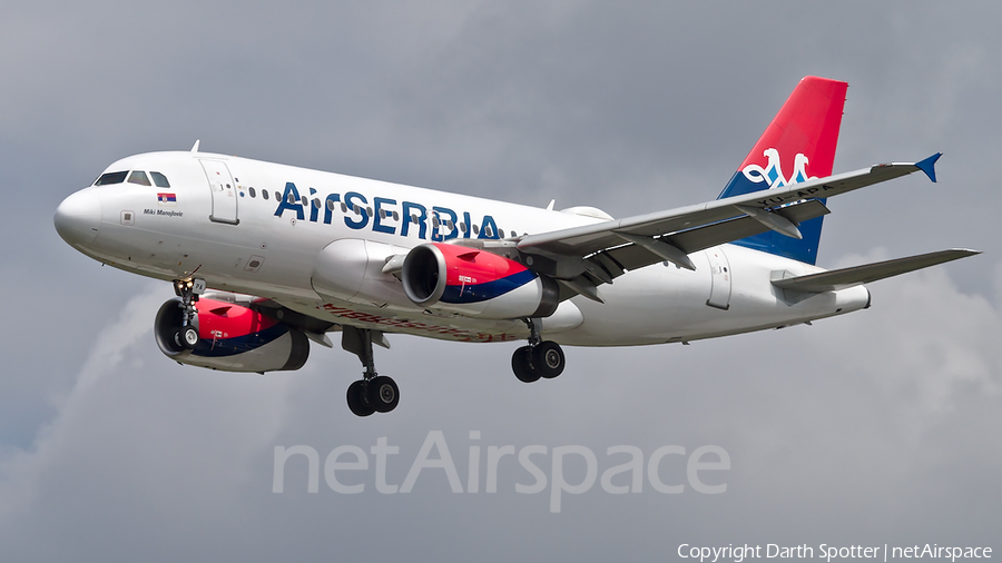 Air Serbia Airbus A319-132 (YU-APA) | Photo 378734