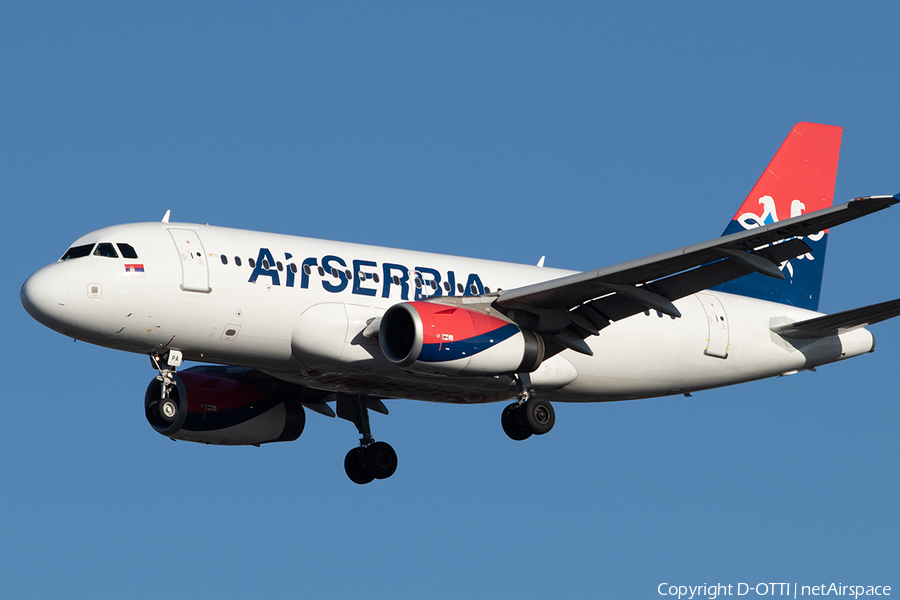 Air Serbia Airbus A319-132 (YU-APA) | Photo 525022