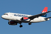 Air Serbia Airbus A319-132 (YU-APA) at  London - Heathrow, United Kingdom