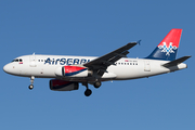 Air Serbia Airbus A319-132 (YU-APA) at  London - Heathrow, United Kingdom