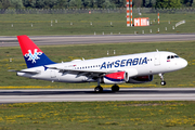 Air Serbia Airbus A319-132 (YU-APB) at  Dusseldorf - International, Germany