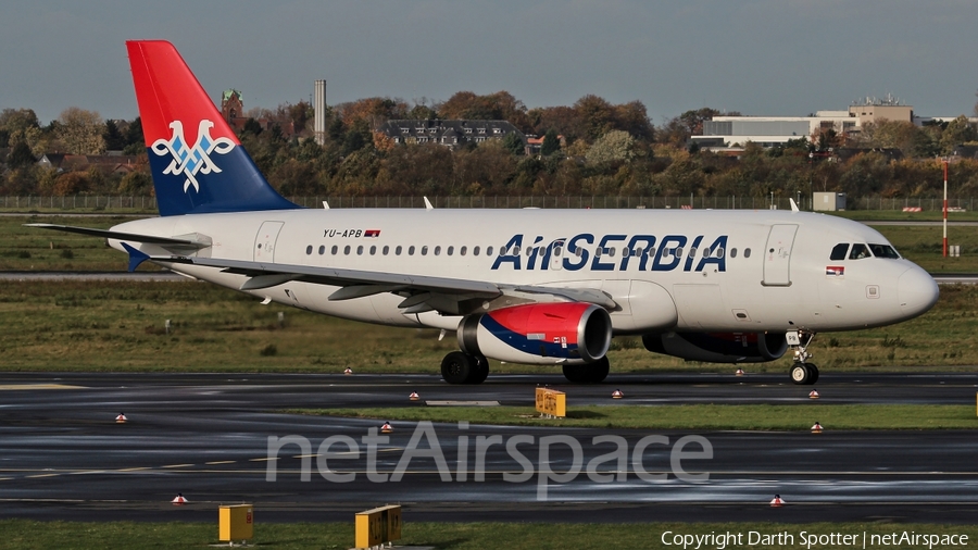 Air Serbia Airbus A319-132 (YU-APB) | Photo 225125