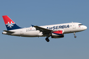 Air Serbia Airbus A319-131 (YU-APC) at  Amsterdam - Schiphol, Netherlands