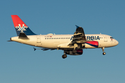 Air Serbia Airbus A319-131 (YU-APC) at  Barcelona - El Prat, Spain