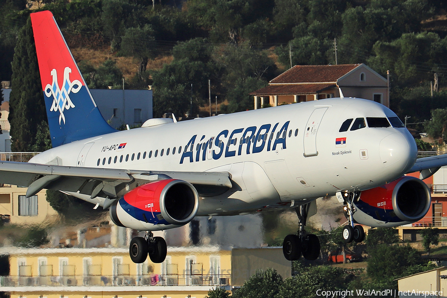 Air Serbia Airbus A319-131 (YU-APC) | Photo 459674