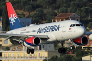 Air Serbia Airbus A319-131 (YU-APC) at  Corfu - International, Greece