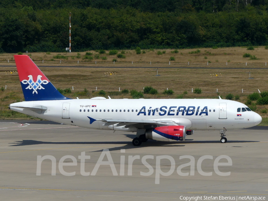 Air Serbia Airbus A319-131 (YU-APC) | Photo 518793