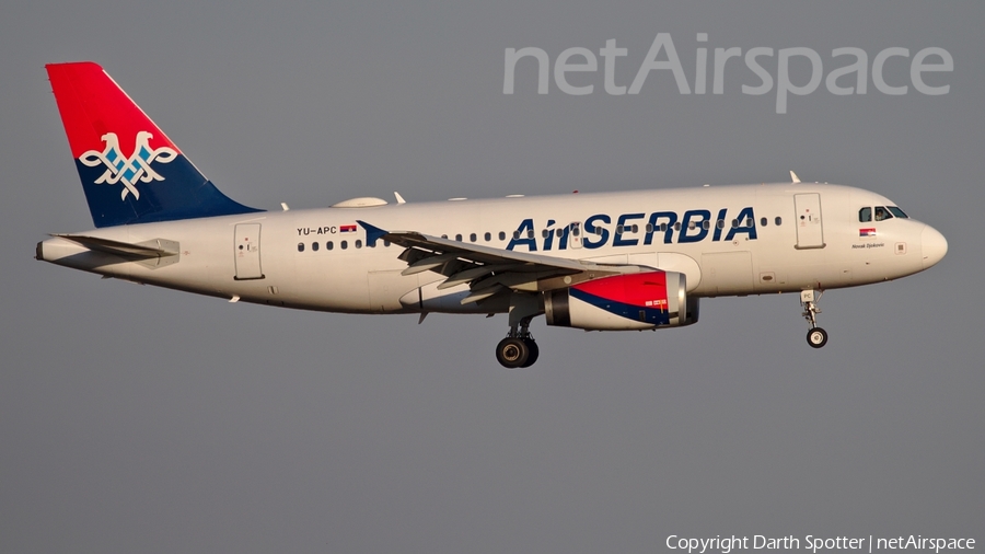 Air Serbia Airbus A319-131 (YU-APC) | Photo 171315
