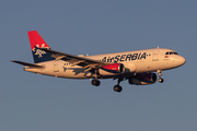 Air Serbia Airbus A319-131 (YU-APC) at  Dusseldorf - International, Germany