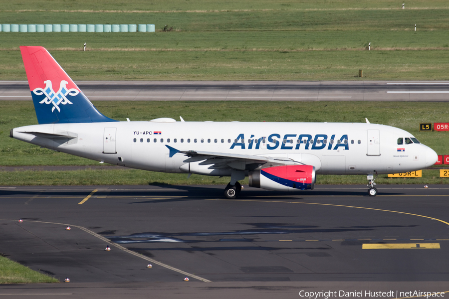 Air Serbia Airbus A319-131 (YU-APC) | Photo 653401