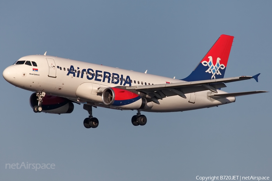 Air Serbia Airbus A319-131 (YU-APC) | Photo 35483