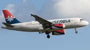 Air Serbia Airbus A319-131 (YU-APC) at  London - Heathrow, United Kingdom