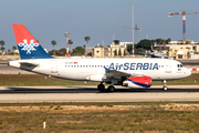Air Serbia Airbus A319-131 (YU-APC) at  Luqa - Malta International, Malta