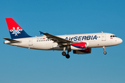 Air Serbia Airbus A319-132 (YU-APD) at  Hamburg - Fuhlsbuettel (Helmut Schmidt), Germany