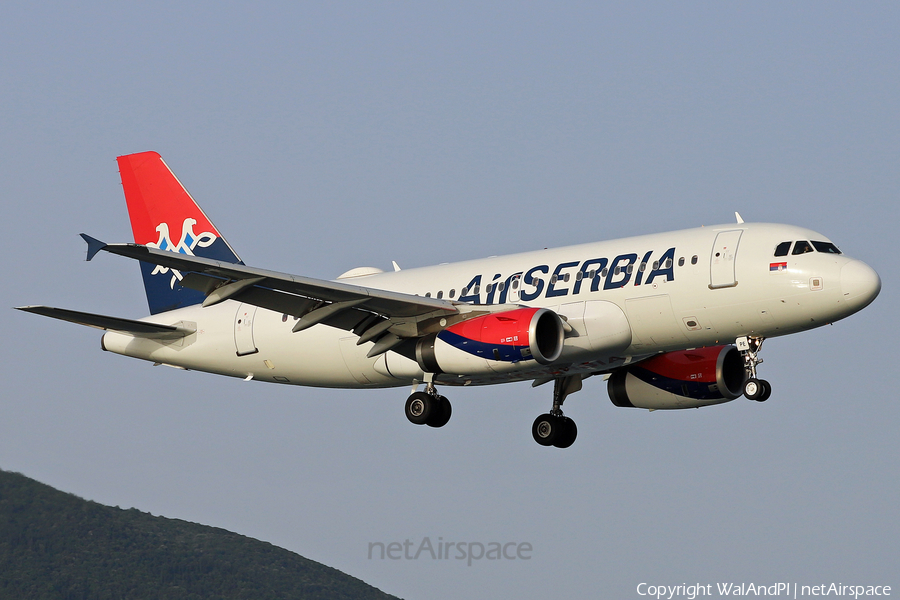 Air Serbia Airbus A319-132 (YU-APE) | Photo 461724