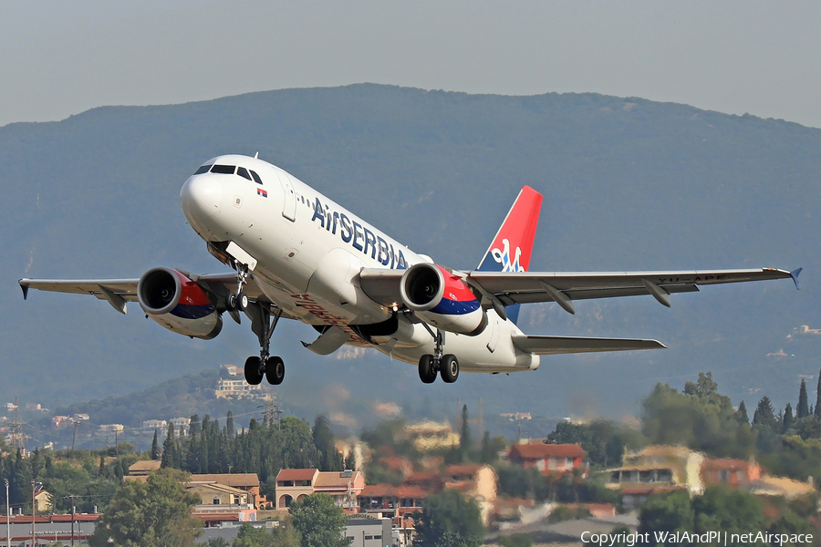 Air Serbia Airbus A319-132 (YU-APE) | Photo 479857