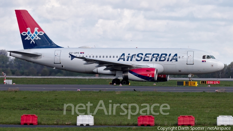 Air Serbia Airbus A319-132 (YU-APE) | Photo 235236
