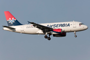 Air Serbia Airbus A319-132 (YU-APE) at  Rome - Fiumicino (Leonardo DaVinci), Italy