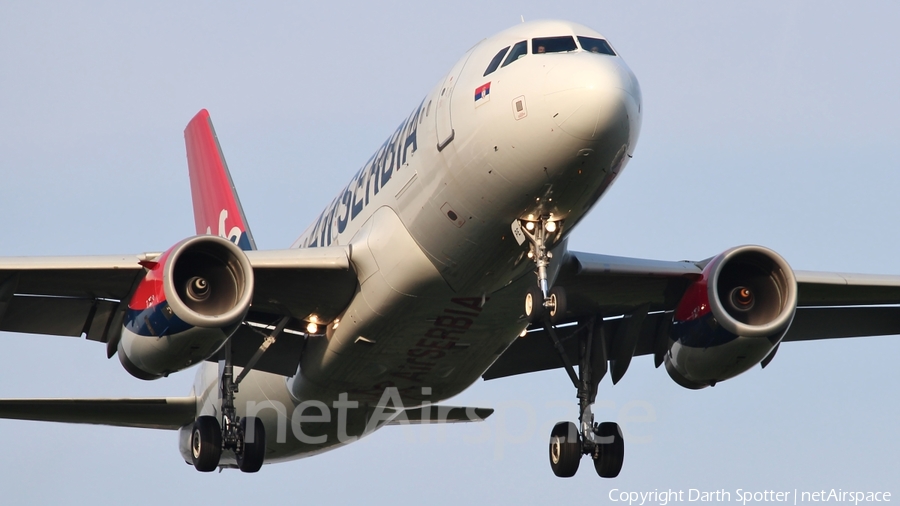 Air Serbia Airbus A319-132 (YU-APE) | Photo 218000