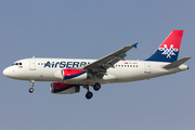 Air Serbia Airbus A319-132 (YU-APE) at  Frankfurt am Main, Germany