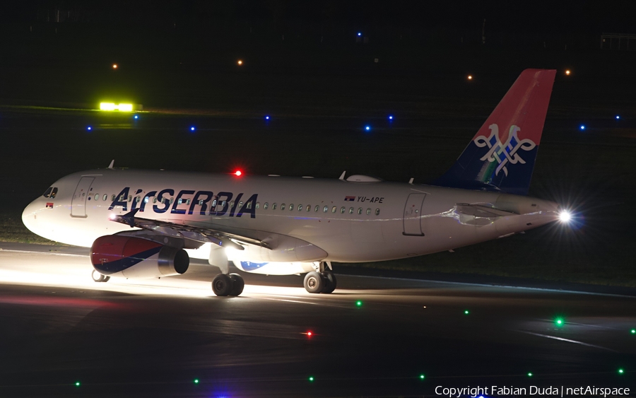 Air Serbia Airbus A319-132 (YU-APE) | Photo 270104