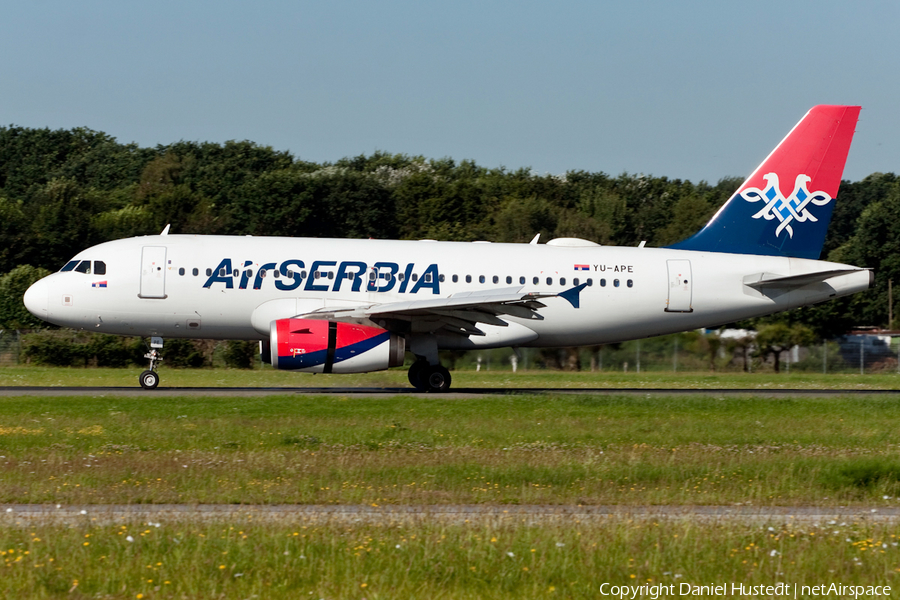 Air Serbia Airbus A319-132 (YU-APE) | Photo 490714