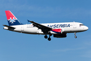 Air Serbia Airbus A319-132 (YU-APE) at  London - Heathrow, United Kingdom
