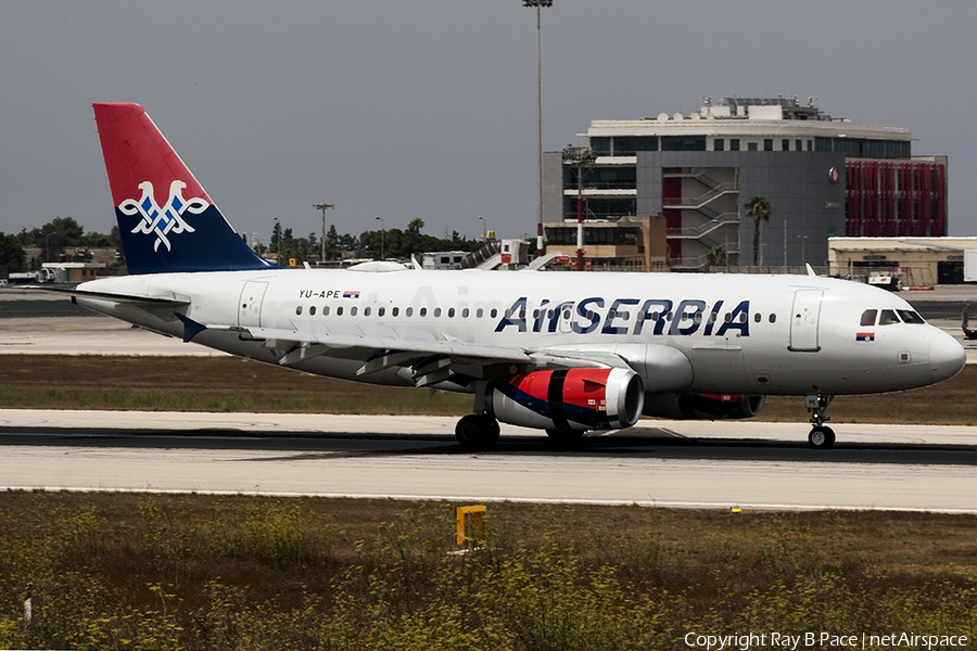 Air Serbia Airbus A319-132 (YU-APE) | Photo 252465